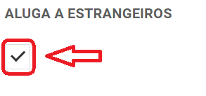 aluga a estrangeiros