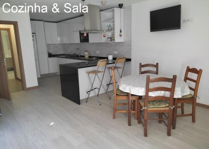 Cozinha completamente equipada + sala de refeições (26m2) Ar condicionado. Cozinha completamente equipada + sala de refeições (26m2) Ar condicionado.