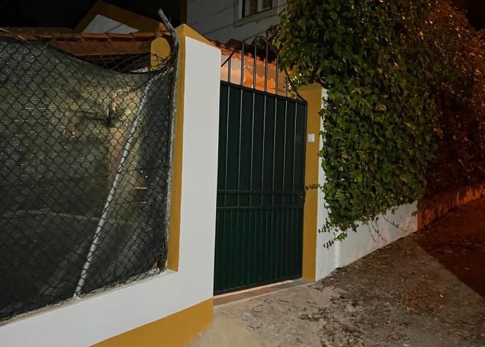 Entrance outside door