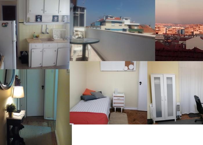 Vista geral do apartamento