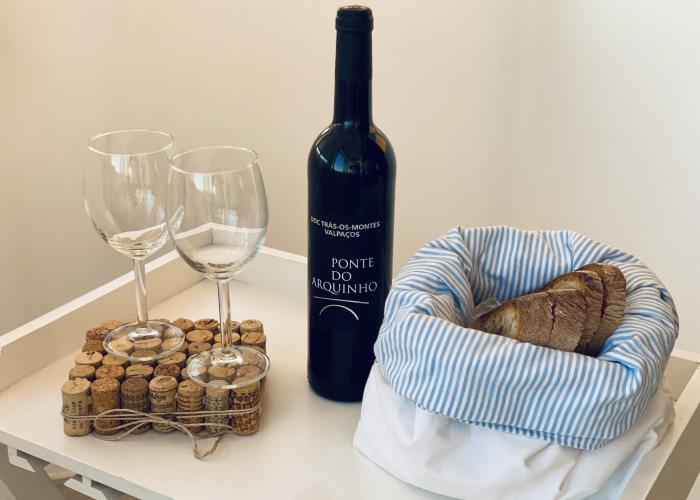 View with a Portuguese Wine
