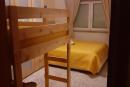 quarto 1 cama casal ou 1 beliche (possivel escolher)