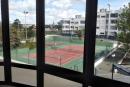 Vista da cozinha e sala