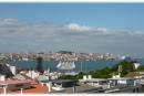 Vista panorámica sobre o Tejo e Lisboa