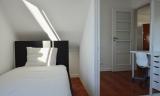 Quarto individual c/ cama solteiro